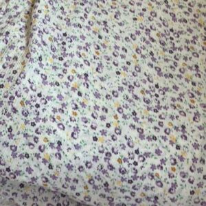 Apron — White ditsy floral