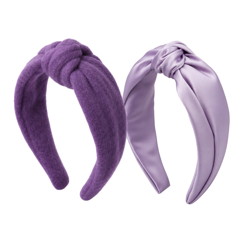 Plum Headband Set